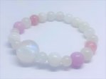 アゼツライト8mm with pink アゼツライト8mm with pink