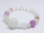 アゼツライト8mm with pink アゼツライト8mm with pink